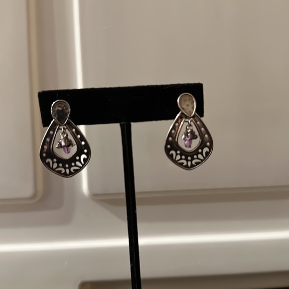 Silpada sterling silver earrings - Picture 4 of 5